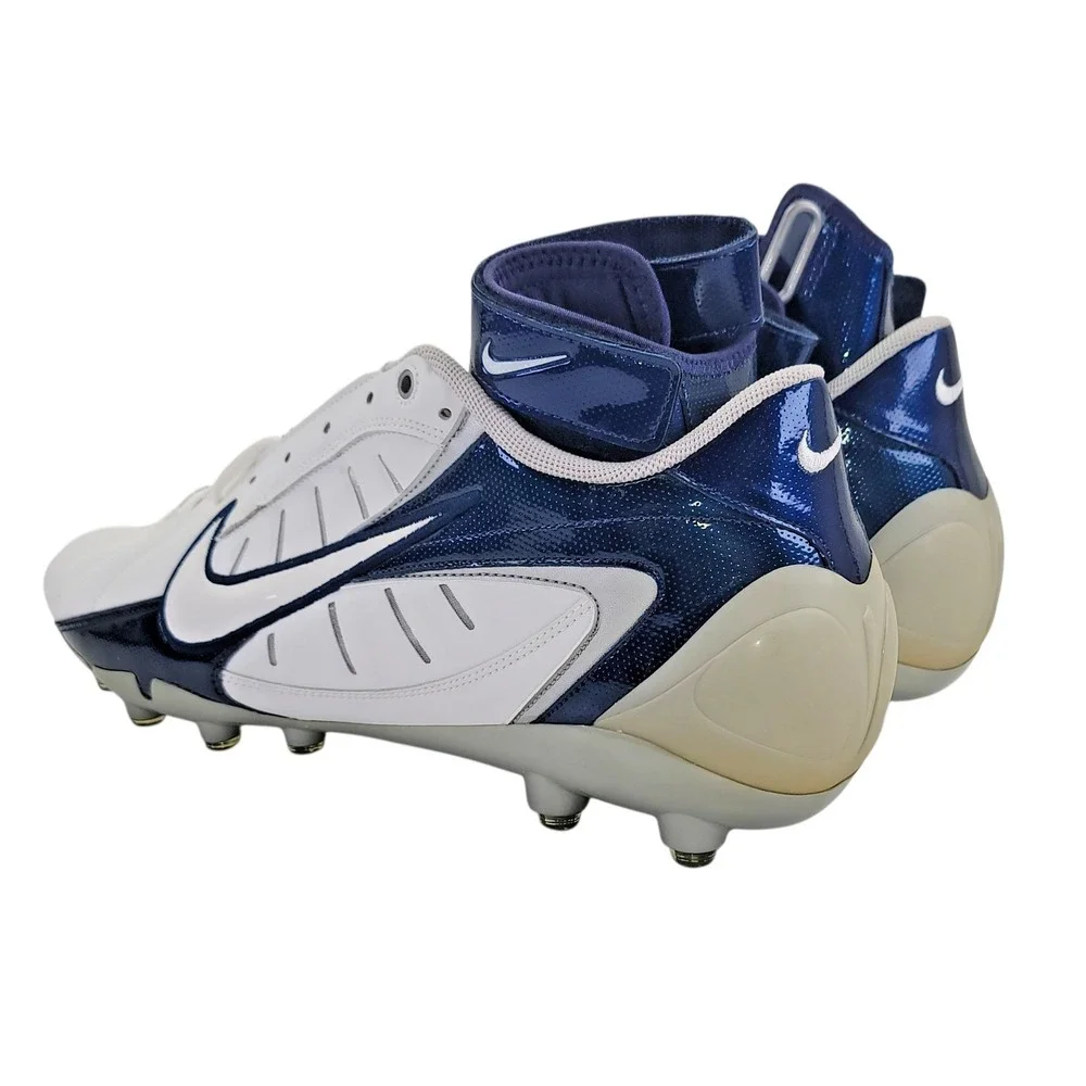 Nike Air Zoom Super Bad FT‎ Men's Blue/White Football Cleats Size 16 NOS W/Box